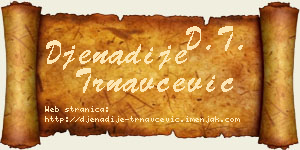 Đenadije Trnavčević vizit kartica